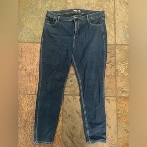 Old Navy - super stretchy Rockstar jeggings in a dark denim